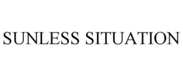 SUNLESS SITUATION