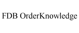 FDB ORDERKNOWLEDGE