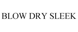 BLOW DRY SLEEK