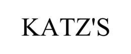 KATZ'S