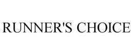 RUNNER'S CHOICE