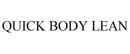 QUICK BODY LEAN