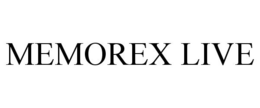 MEMOREX LIVE