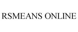 RSMEANS ONLINE
