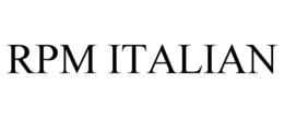 RPM ITALIAN