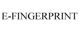 E-FINGERPRINT