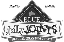 HEALTHY HOLISTIC BLUE JOLLY JOINTS THE BLUE BUFFALO CO. THE BLUE BUFFALO CO. NATURAL JERKY DOG TREATS