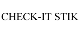 CHECK-IT STIK
