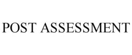 POST ASSESSMENT
