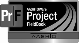 PR F AASHTOWARE PROJECT FIELDBOOK AASHTO