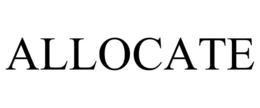 ALLOCATE