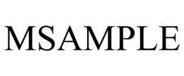 MSAMPLE