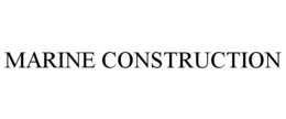 MARINE CONSTRUCTION