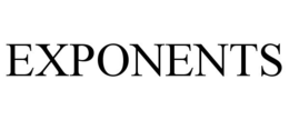 EXPONENTS