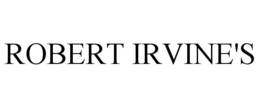 ROBERT IRVINE'S