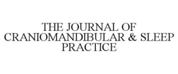 THE JOURNAL OF CRANIOMANDIBULAR & SLEEP PRACTICE