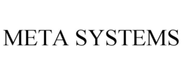 META SYSTEMS