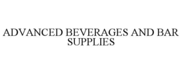 ADVANCED BEVERAGES AND BAR SUPPLIES