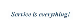 SERVICE IS EVERYTHING!
