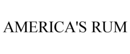 AMERICA'S RUM
