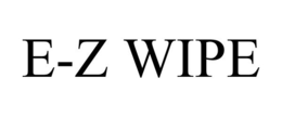 E-Z WIPE