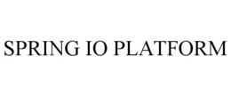 SPRING IO PLATFORM