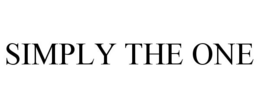 SIMPLY THE ONE
