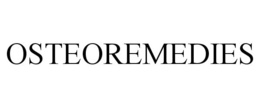 OSTEOREMEDIES