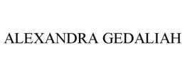 ALEXANDRA GEDALIAH