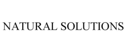 NATURAL SOLUTIONS