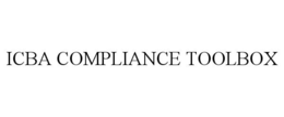 ICBA COMPLIANCE TOOLBOX