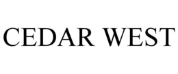 CEDAR WEST