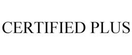 CERTIFIED PLUS