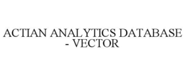 ACTIAN ANALYTICS DATABASE - VECTOR