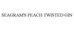 SEAGRAM'S PEACH TWISTED GIN