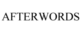 AFTERWORDS