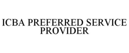ICBA PREFERRED SERVICE PROVIDER