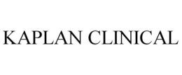 KAPLAN CLINICAL