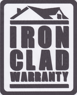 IRON CLAD WARRANTY
