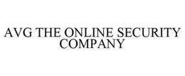 AVG THE ONLINE SECURITY COMPANY