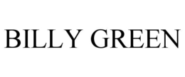 BILLY GREEN