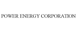 POWER ENERGY CORPORATION