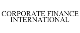 CORPORATE FINANCE INTERNATIONAL