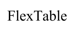 FLEXTABLE