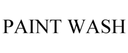 PAINT WASH