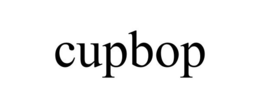 CUPBOP