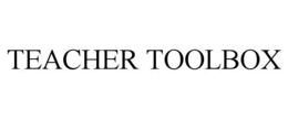 TEACHER TOOLBOX