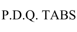 P.D.Q. TABS