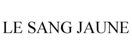 LE SANG JAUNE