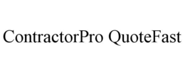 CONTRACTORPRO QUOTEFAST